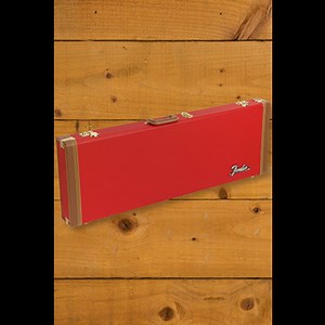 Fender Accessories | Classic Wood Case - Stratocaster/Telecaster - Fiesta Red
