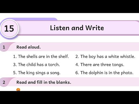 Thiran English workbook lesson 15 answers describing words