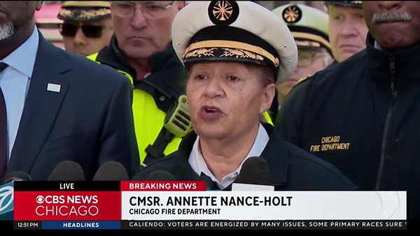 CFD commissioner, Chicago mayor speak after firefighter dies
