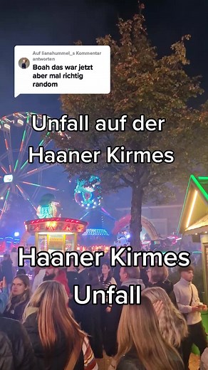 Unfall auf der Haaner Kirmes: Mädchen verletzt