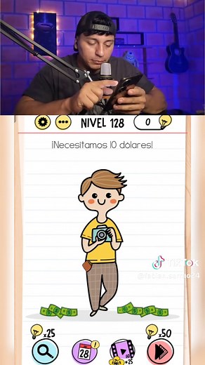 brain test solución nivel 128 #braintest #braintestgame #puzzlegame #acertijos