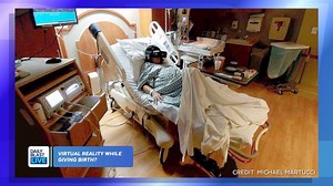 2.4K views | Doctors are giving expectant moms virtual reality headsets at two hospitals in the U.S. The technology is supposed to manage the pain for them instead of using drugs, because they're seeing beaches and getting guided meditation through the headsets. Will a virtual reality headset be the new epidural? | Daily Blast LIVE | Facebook