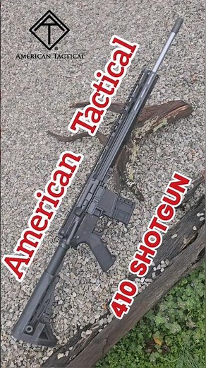 American Tactical 410 AR Shotgun Up Close