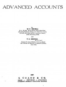 [PDF] Advanced Accounts PDF By M C Shukla - Panot Book