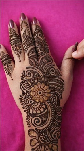 Stylish Indo Arabic mehndi design l simple mehndi design new l mehndi design l mehandi l mehndi