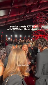 sombr went home with a kit kat and a VMA last night! #sombr #katseye #vmas | Today Show