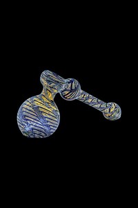LA Pipes Fumed Hammer Bubbler Pipe - The Full Rake
