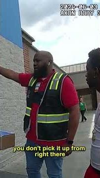 Walmart Shoplifter Makes a Run for It After Fake Receipt Gets Exposed