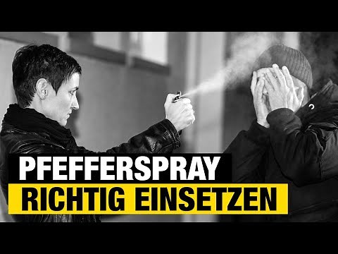 So nutzt Du Pfefferspray zur Selbstverteidigung