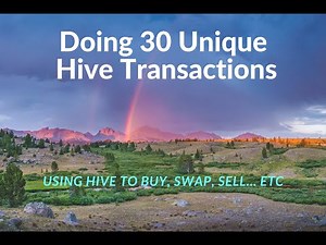 30 Things to do with Hive blockchain based tokens with live examples of each