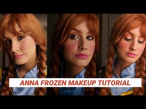 ANNA FROZEN MAKEUP TUTORIAL