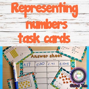 Representing Numbers Task Cards