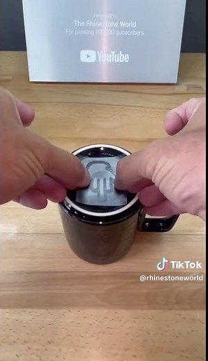 Who NEEDS this for their coffee? 😂 We’ll be using that Color Changing vinyl in Tuesday’s FREE Live Training! 8pm EST #customtumbler #Crafty #permanentvinyl #stickermaking #stickermania