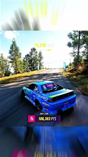 FH5 — 240SX Entered the Chat Volcano Uphill Drift #shorts