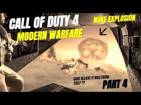 Nuke explosion!! So Close To Real The Masterpiece, CoD 4 Modern Warfare
