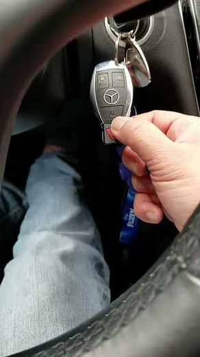 Mercedes Benz How to start if battery dies on key fob