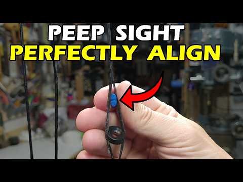 How to Align Peep Sight - Easy Fix