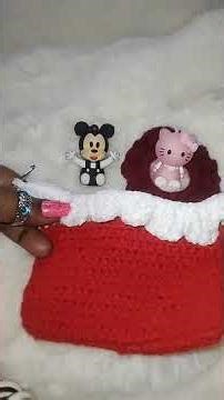 Crochet tutorial coin purse scrunchies tutorial woolen craft yarn kalyanipulluri craft art