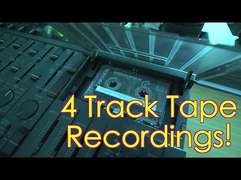 4 Track Tape Recorder - (Demo Recordings from 2000)