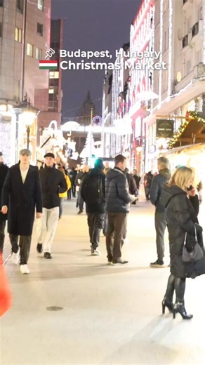 1.5K views · 21 reactions |  Budapest Christmas Feelings  Budapest fills the air with Christmas feelings, and the Budapest Christmas Market reflects Hungary’s warm festive traditions.  #Budapest #ChristmasFeelings #HolidaySeason #HungaryTravel #WalkingTour #4KWinter | Tourist Travel Channel | Facebook