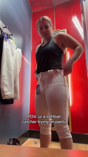 Hilarious Moments for Softball Catchers Trying on Pants