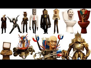 Niveles de Poder de Skibidi Toilet Multiverse (Titan Clock Man, Skibidi Imán)
