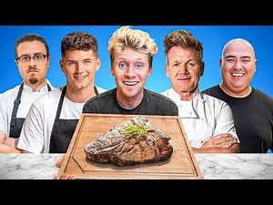 I Challenged YouTubers to See who makes the Best STEAK!