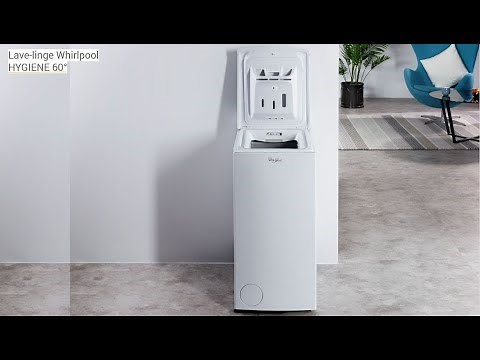Lave-linge Top Whirlpool : Hygiène 60°