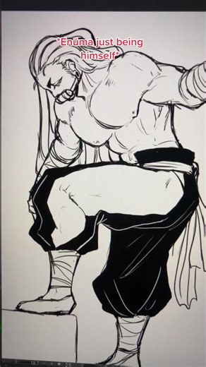 Enūma: A Creative Take on Demon Slayer Art