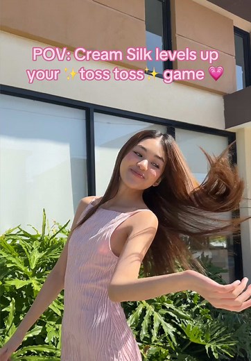 Learned ✨toss toss✨ lessons from Glinda 💁🏻‍♀️ #CreamSilkPH