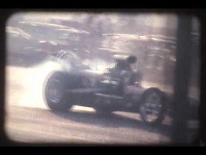 Vintage Drag Racing 1950's 1960's 16mm Home Movie