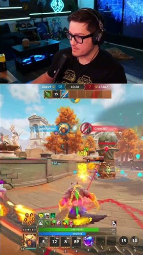 A TRIPLE UNDER ENEMY TOWER!? #smite #smite2