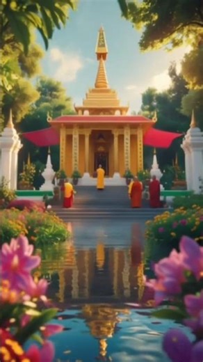 Buddhism Temple ☸️ #buddisam #buddha #lordbuddha #buddhatemple