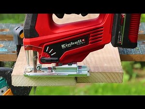 Einhell TC-JS 18 Li Power X-Change 18V cordless jigsaw work demo