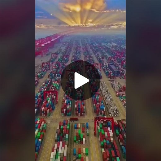 Biggest port in the world in Shanghai, China 🏗️🇨🇳 #port #shipping #shanghai #china #container #containers #engineering #mechanicalengineering #electricalengineering #mechanism #engineers #engineeringlife #engineeringlovers #engineeringporn #mechrec #science #engineer #satisfying #viral #viralreels #allthethingsshesaid #runningthroughmyhead