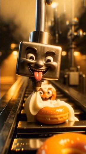 Watch the sweetest animated donut factory #gifartist #aniamtion #coolartwork #gifart #cuteartwork