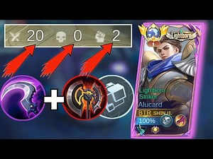 GLOBAL ALUCARD 20 KILL + NO DEAD(AFTER NERF)ALUCARD NEW ON SHOT BUILD🔥🔥