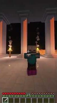 なんかめっちゃ攻撃よけるスケルトン【マイクラコマンド】#Shorts