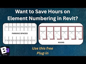 Automate Element Numbering in Revit | Free Plug-in | Revit Tips and Tricks | Video #004