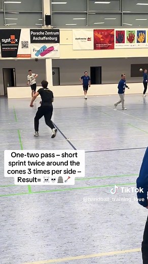 Improve Your Handball Skills with One-Two Pass Drills