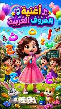 أغنية الحروف العربية للأطفال | تعلم الحروف من الألف إلى الياء| #اغنية_الحروفArabicAlphabet#KidsSongs