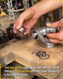 121K views · 346 reactions | Assembling Universal Joint With Skilled Hands. #UniversalJoint #MachineWork | Fun club | Facebook