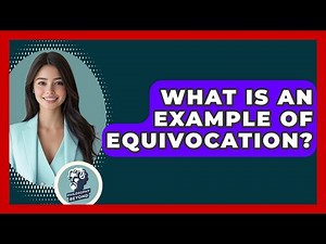 What Is An Example Of Equivocation? - Philosophy Beyond