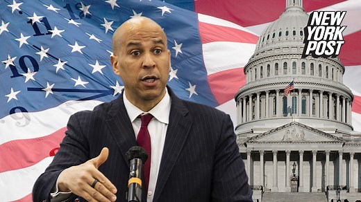 Moments from Cory Booker's record-breaking Senate floor speech