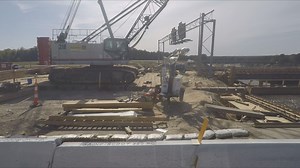 Construction Continues Along I-77