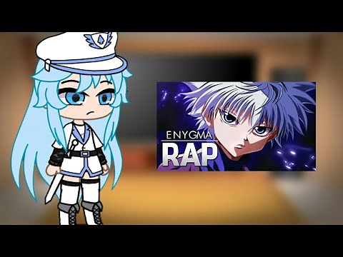akame ga kill react / rap do killua / (enygma)