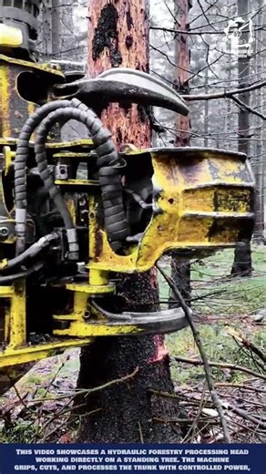 Advanced Smart Tree Harvesting Machine Innovation for Automatic De-limbing