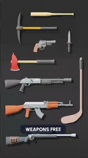 Weapons FREE - 3D Asset Pack for #games