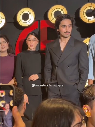 sajal ali and hamza sohail spotted at the armani launch in lahore #sajalali #hamzasohail #pleaseunfrezzemyaccount #foryoupage❤️❤️ #viralvideotiktok
