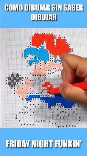 Como dibujar BOYFRIEND de FRIDAY NIGHT FUNKIN' sin saber dibujar